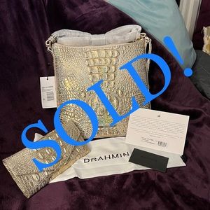 NWT-Brahmin Bag & Wallet- 2 Item Set in Hologram Melbourne 2021